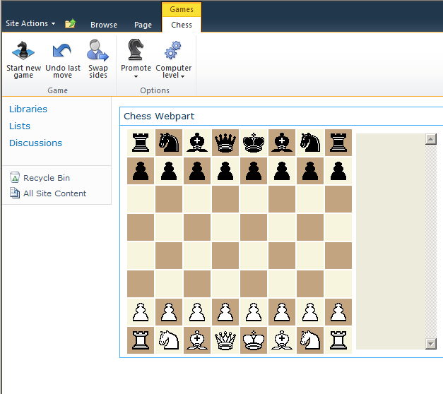 chess Web Part